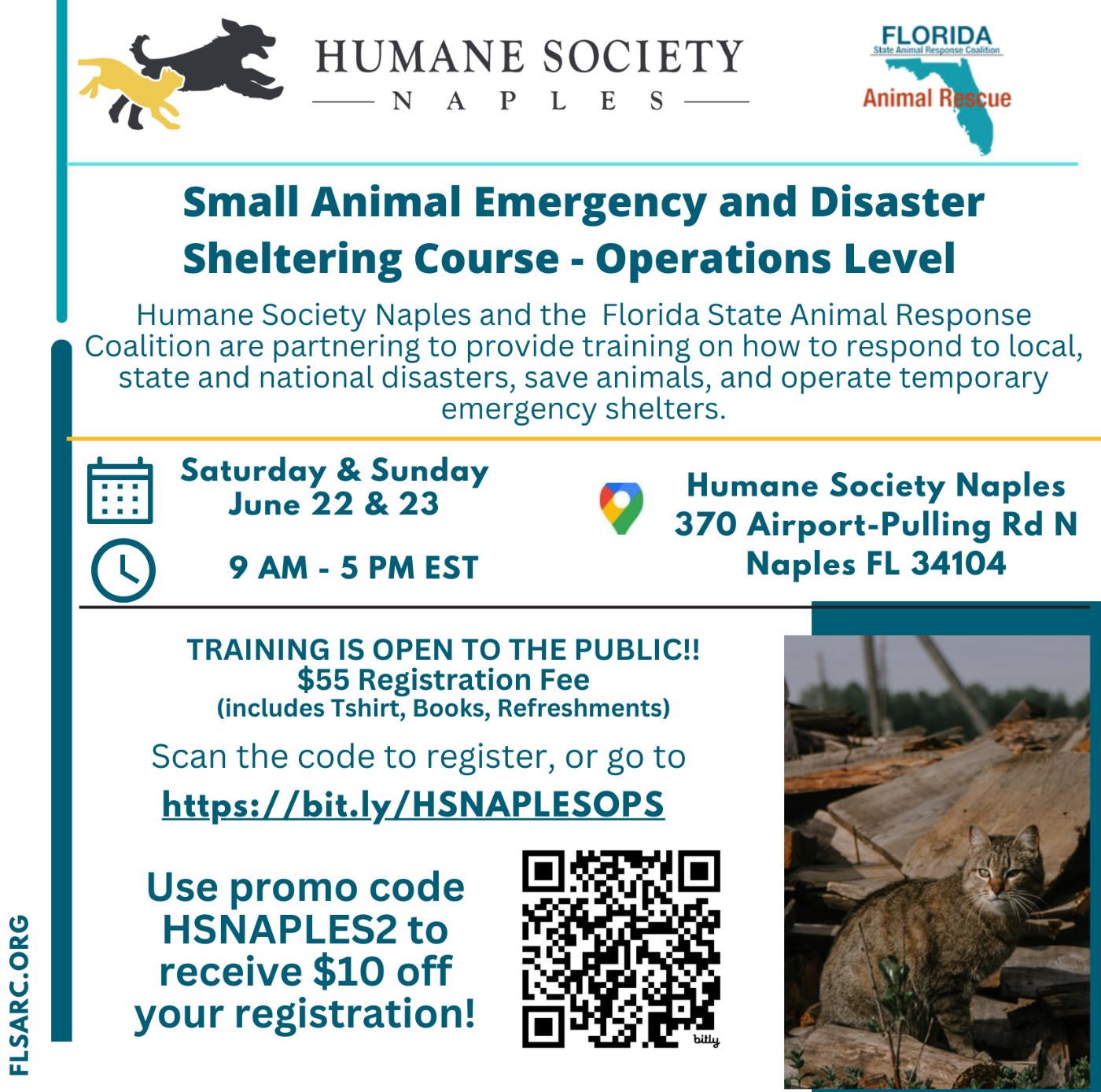 Pet Sheltering Training Flyer