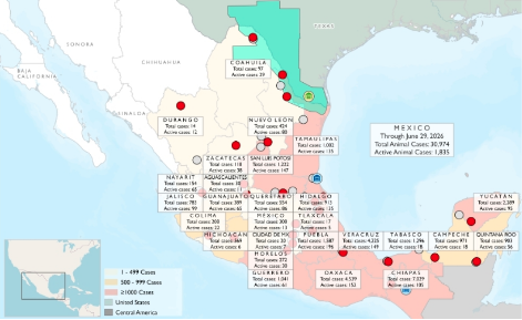 Florida Implements Emergency Restrictions on Animal Imports Following NWS Detection